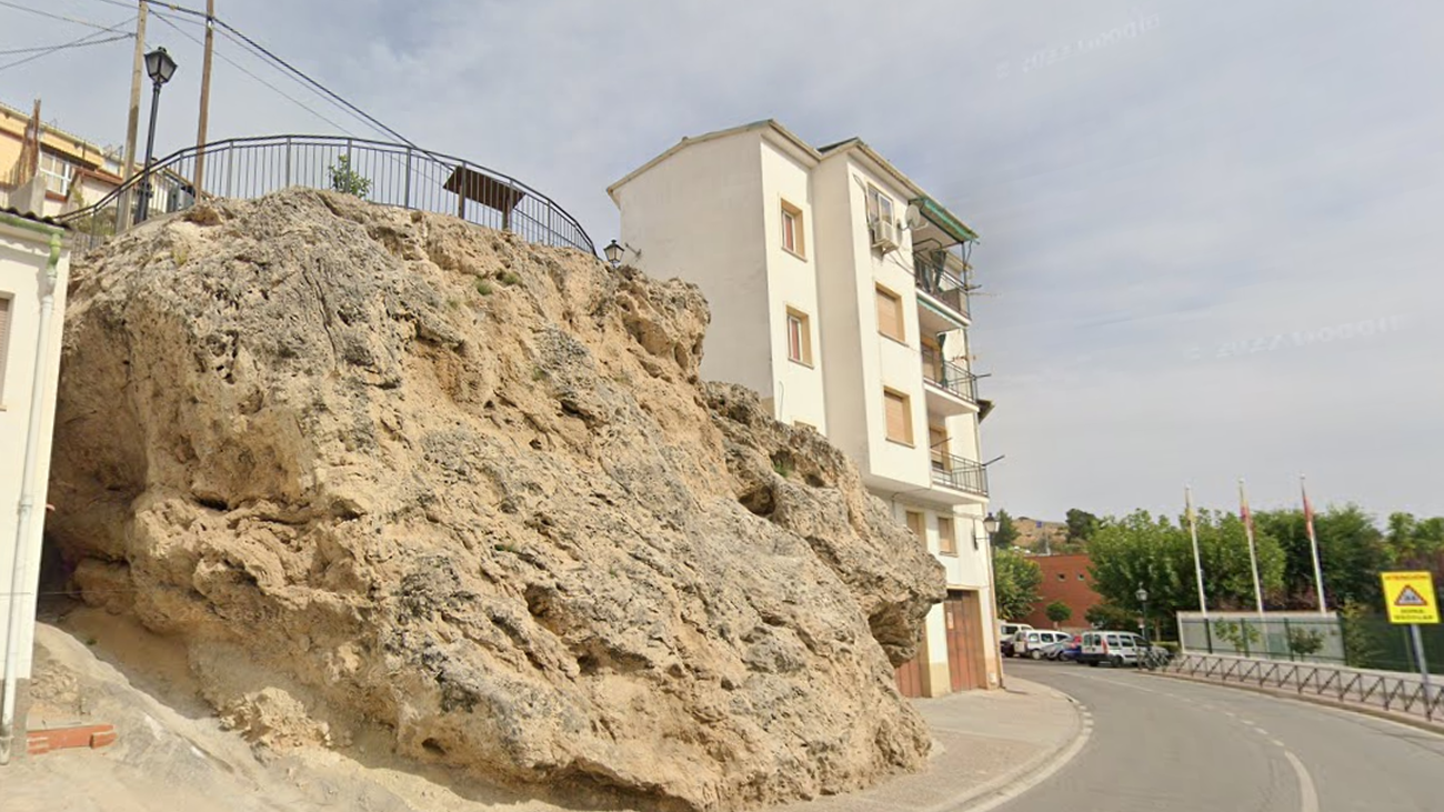 imagen de la formación geológica del Periodo Cuaternario, formadas por calizas erosionadas por corrientes de agua.