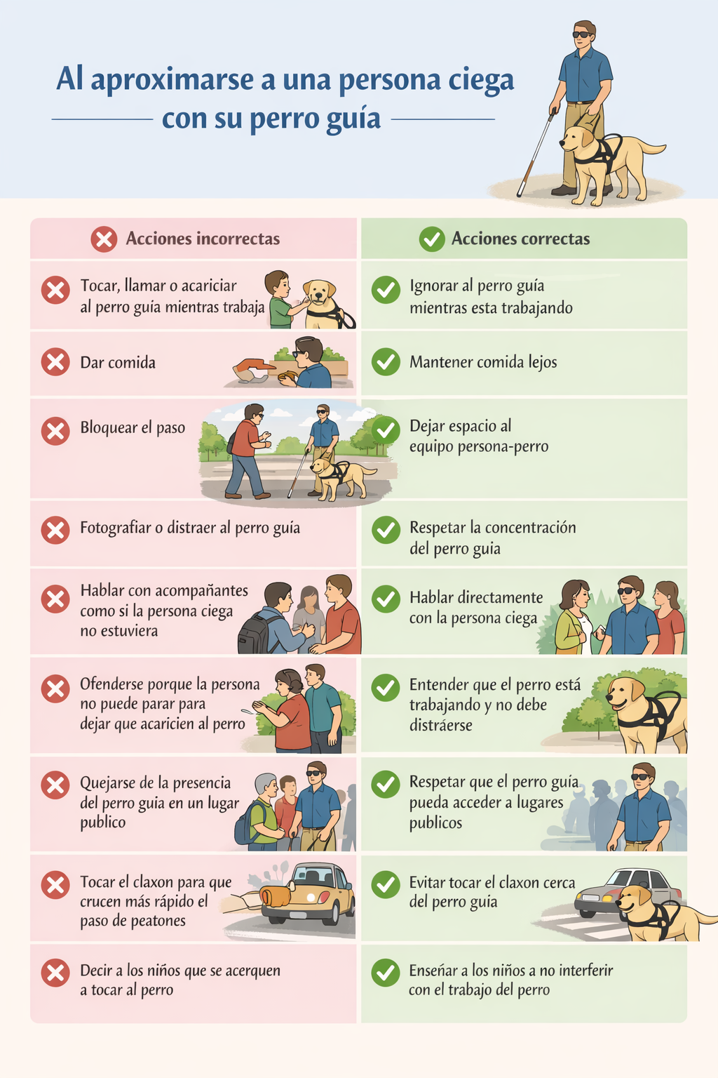 Infographic showing the points mentioned