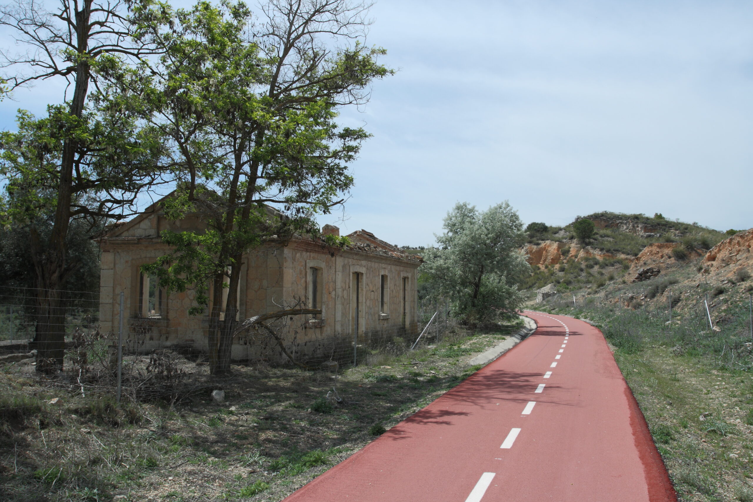 Section of the Tajuña Greenway, from Orusco towards Ambite.