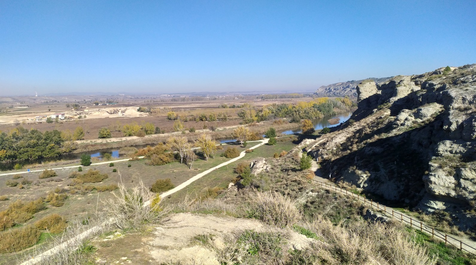 View of the Southeast Regional Park, one of Titulcia’s emblems thanks to its rich scenery and varied fauna and flora.