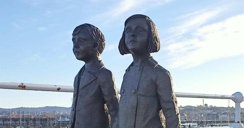 Homenaje a los niños y niñas de la guerra