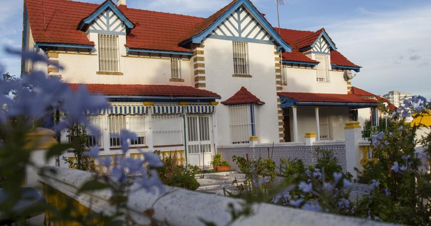 Una casa en el barrio Reina Victoria