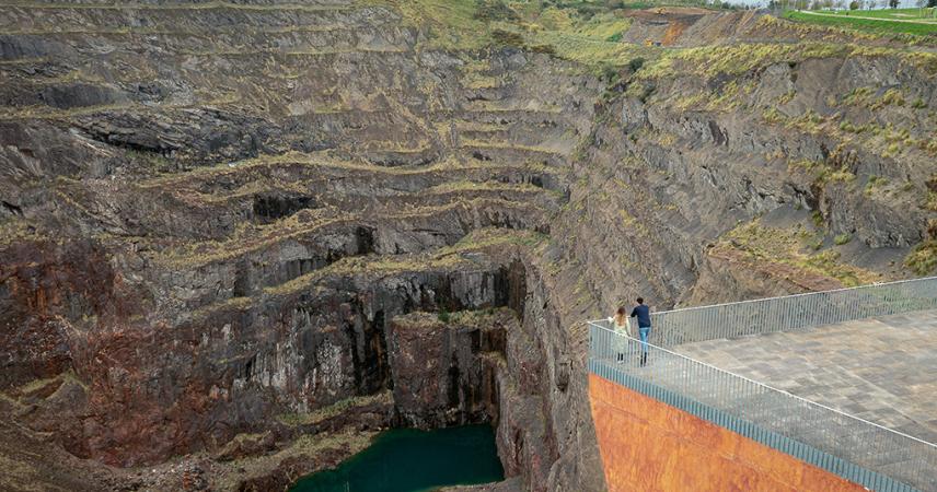 Viewpoint at the Mining Museum
