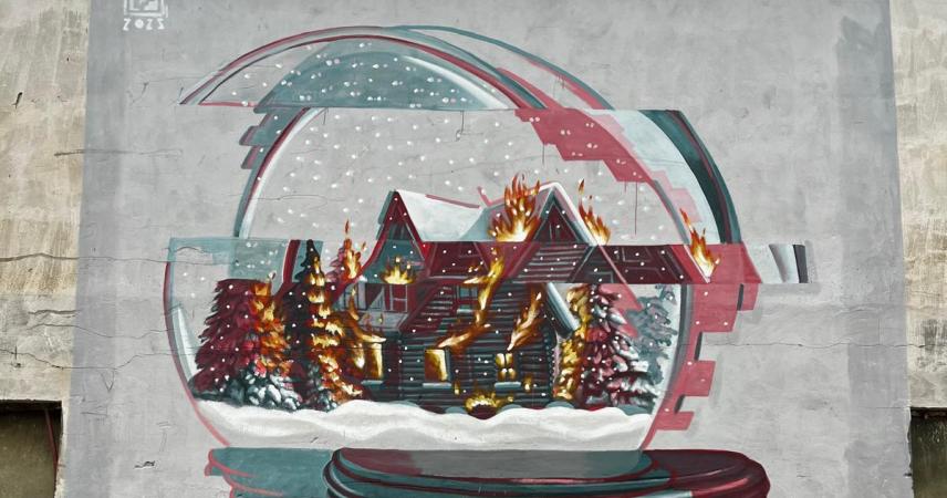 Mural sobre incendios